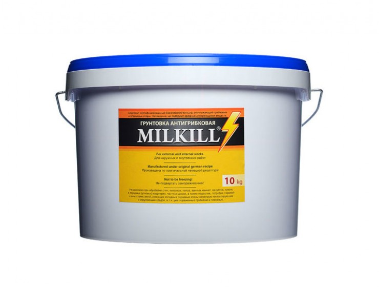 Грунтовка антигрибковая «Milkill», 10л